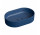 Umywalka nablatowa Omnires Ovo M+, 55x36cm, bez przelewu, midnight blue