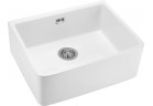Zlewozmywak ceramiczny Deante Sabor, 595x475mm, stawiany, biały