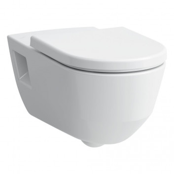 Miska WC podwieszana dla niepełnosprawnych Laufen Pro Liberty, 70x36cm, rimless, biały