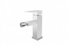 Bateria bidetowa Besco Modern / Varium, stojąca, wysokość, 184mm, chrom