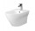 Bidet zawieszany Cersanit Larga Oval, 52x35,5cm, otwór na armaturę, biały