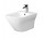 Bidet zawieszany Cersanit Larga Square, 52x35,5cm, otwór na armaturę, biały