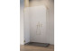Drzwi przesuwne walk-in Radaway Furo, prawe, ze ścianką, 160x200cm, szkło przejrzyste, profil chrom