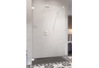 Drzwi prysznicowe walk-in Radaway Essenza Pro White, 145x200cm, szkło przejrzyste, profil biały