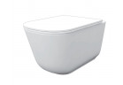 Miska WC wisząca Kerasan Tribeca, 54x35cm, bezrantowa, biały