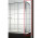 Ścianka boczna do zabudowy nawannowej Radaway Vesta 650x1500mm, szkło fabric, profil chrom