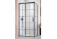 Drzwi kabiny prysznicowej Radaway Idea Gold KDJ, lewe, 100cm, przesuwne, szkło przejrzyste, profil złoty