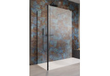 Front kabiny prysznicowej walk-in Radaway Modo New Black IV, 90x200cm, szkło przejrzyste, profil czarny