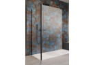 Front kabiny prysznicowej walk-in Radaway Modo New Black IV, 90x200cm, szkło przejrzyste, profil czarny
