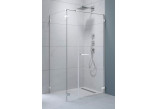 Front kabiny prysznicowej Radaway Arta KDS I, prawy, 100x200cm, szkło przejrzyste, profil Chrome+