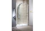 Drzwi prysznicowe do wnęki Radaway Espera DWJ 140, lewe, przesuwne, szkło przejrzyste, 1400x2000mm, profil chrom