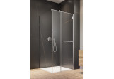 Kwadratowa kabina prysznicowa Radaway Carena KDJ, drzwi prawe, 90x90cm, szkło przejrzyste, profil chrom