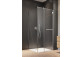 Drzwi rozsuwane do wnęki Radaway Furo DWD 160, ze ściankami, 160x200cm, szkło przejrzyste, profil chrom