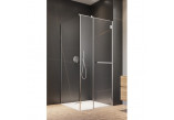 Prostokątna kabina prysznicowa Radaway Carena KDJ, drzwi prawe, 100x80cm, szkło przejrzyste, profil chrom