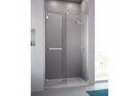 Drzwi prysznicowe do wnęki Radaway Carena DWJ 110, lewe, 1093-1105mm, szkło przejrzyste, profil chrom