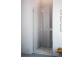 Drzwi prysznicowe do wnęki Radaway Carena DWJ 120, lewe, 1193-1205mm, szkło przejrzyste, profil chrom