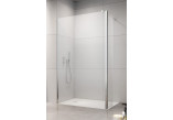 Kabina prysznicowa walk-in Radaway Eos II Walk-in 90, lewa, 878-893mm, szkło przejrzyste, profil chrom