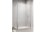 Kabina prysznicowa walk-in Radaway Eos II Walk-in 90, prawa, 878-893mm, szkło przejrzyste, profil chrom