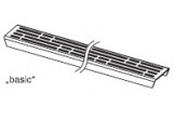 Ruszt prosty TECE drainline Basic 700 mm połysk