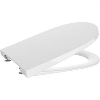 Miska WC podwieszana, Roca Gap Square Rimless Compacto 48×34 cm, MaxiClean, biała