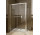 Ścianka boczna do kabin prysznicowych Radaway Premium Plus DWJ+S, 900x1900mm, szkło fabric, profil chrom