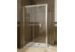 Ścianka boczna S 100 do kabin prysznicowych Radaway Evo DW, 1000x2000mm, szkło przejrzyste, profil chrom