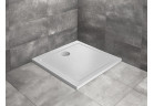 Brodzik akrylowy Radaway Doros C kwadratowy 100x100 cm, stone white