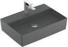 Villeroy & Boch Memento 2.0 Umywalka nablatowa 60x42 cm bez przelewu z powłoką CeramicPlus, graphite