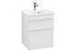 Szafka podumywalkowa Villeroy&Boch Venticello, 466x590x400mm, uchwyty białe, biały mat