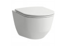 Miska WC wisząca 53x36 cm, biała Laufen Rimless Pro