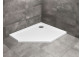 Brodzik pięciokątny Radaway Doros PT Compact, 100x100cm, akrylowy, stone antracytowy
