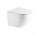 Zestaw miska wisząca wc Oltens Hamnes, 52x35,5cm, PureRim, z powłoką SmartClean z deską wolnoopadającą Slim - biały