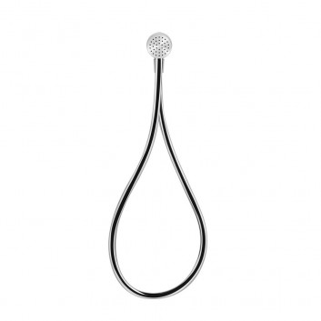 Zestaw prysznicowy Gessi Hi-Fi, słuchawka z wężem 150cm i magnetycznym uchwytem, Gold PVD