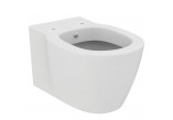 Miska wisząca WC z funkcją bidetu Ideal Standard Connect, 54x36cm, ukryte mocowania, biały