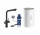 Zestaw Grohe red duo wylewka i bojler w rozmiarze M, czarny