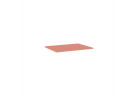 Blat naszafkowy Elita ElitStone, 60x46cm, marmurowy, terra pink mat