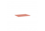 Blat naszafkowy Elita ElitStone, 60x46cm, marmurowy, terra pink mat