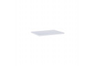 Blat naszafkowy Elita ElitStone Terrazzo, 60x46cm, marmurowy, biały mat