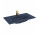 Umywalka meblowa Elita Skappa 80, 81.5 x 46.6 cm, z przelewem, otwór na baterię, navy blue mat