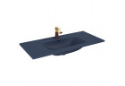 Umywalka meblowa Elita Skappa 100, 101.5 x 46.6 cm, z przelewem, otwór na baterię, navy blue mat