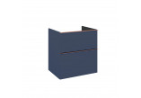 Komoda wisząca Elita Look, 60cm, 2 szuflady, navy blue mat
