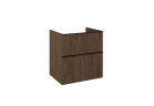 Komoda wisząca Elita Look, 60cm, 2 szuflady, orzech lincoln