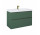 Szafka podumywalkowa wisząca Elita Look, 100cm, 2 szuflady, forest green mat