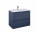 Szafka podumywalkowa Elita Split, 80cm, 2 szuflady, navy blue mat