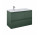 Szafka podumywalkowa Elita Split, 100cm, wersja lewa, 3 szuflady, forest green mat
