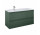 Szafka podumywalkowa Elita Split, 120cm, wersja lewa, 3 szuflady, forest green mat