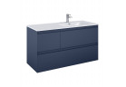 Szafka podumywalkowa Elita Split, 120cm, wersja prawa, 3 szuflady, navy blue mat
