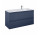 Szafka podumywalkowa Elita Split, 120cm, wersja prawa, 3 szuflady, navy blue mat