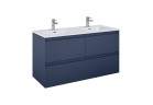 Szafka podumywalkowa Elita Split, 120cm, 3 szuflady, navy blue mat