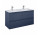 Szafka podumywalkowa Elita Split, 120cm, 3 szuflady, navy blue mat